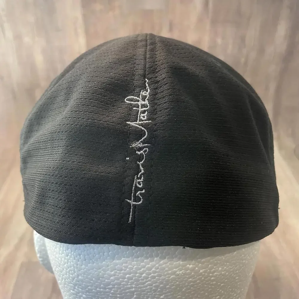 Travis Mathew FlexFit Hat Men’s L-XL Black TEXAS Embroidered Golf Cap - Picture 4 of 8